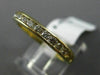 ESTATE .46CT DIAMOND 14KT YELLOW GOLD CLASSIC FILIGREE WEDDING ANNIVERSARY RING