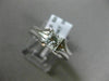 ESTATE .50CT PRINCESS DIAMOND 14KT WHITE GOLD CLASSIC SOLITAIRE ENGAGEMENT RING