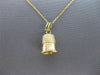 ESTATE 14KT YELLOW GOLD 3D CLASSIC SEWING THIMBLE CHARM PENDANT #25062