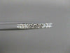 ESTATE 1.68CTW DIAMOND SHARED ETERNITY 14KT WHITE GOLD RING 2.5MM 6.25 #20960