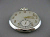 AUTHENTIC 18KT WHITE & YELLOW GOLD WORKING SWISS POCKET WATCH 18 JEWELS #20974