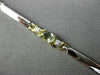 ESTATE 1.67CTW DIAMOND & AAA MULTI SAPPHIRE 14KT TWO TONE GOLD TENNIS BRACELET