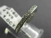 ESTATE 1.0CT ROUND DIAMOND PLATINUM 3D ETERNITY WEDDING ANNIVERSARY RING #20256