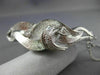 ANTIQUE WIDE .22CT OLD MINE DIAMOND 14KT WHITE GOLD SWIRL BANGLE BRACELET #22146