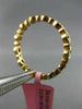 ESTATE .45CT ROUND DIAMOND 18KT ROSE GOLD 3D FILIGREE MILGRAIN ETERNITY RING 2mm