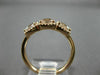 ESTATE WIDE 2.51CT DIAMOND & AAA MORGANITE 14KT ROSE GOLD 3D 3 STONE FUN RING