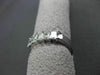 ESTATE 1.0CT DIAMOND 14KT WHITE GOLD 5 STONE SHARED PRONG ANNIVERSARY RING