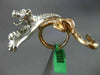 EXTRA LARGE 2.65CT DIAMOND 18KT WHITE & ROSE GOLD ETOILE TIGER THREE FINGER RING