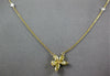 .97CT WHITE & FANCY YELLOW DIAMOND 18KT YELLOW GOLD FLOWER BY THE YARD NECKLACE