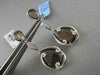ESTATE PEAR 15.4CT AAA SMOKY TOPAZ & DIAMOND 18KT W GOLD DROP EARRINGS AMAZING!