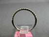 ESTATE .19CT DIAMOND 18KT WHITE GOLD SEMI ETERNITY WEDDING ANNIVERSARY RING BAND
