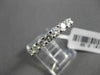 ESTATE 2.39CT ROUND DIAMOND 14KT WHITE GOLD SHARED PRONG ETERNITY RING 3mm WIDE
