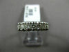 ESTATE .65CT ROUND DIAMOND 14KT WHITE GOLD 7 STONE WEDDING ANNIVERSARY RING 5mm