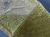 ESTATE LARGE BUCHERER 18KT YELLOW GOLD 3D CLASSIC SOLID SQUARE MENS WATCH