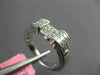 .75CT DIAMOND 18KT WHITE GOLD 3D PRINCESS & BAGUETTE INVISIBLE ANNIVERSARY RING
