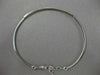 ESTATE .32CT DIAMOND 14K WHITE GOLD 3D CLASSIC PAVE TWO ROW LOVE BANGLE BRACELET