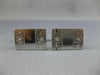 ESTATE LARGE 925 SILVER HANDCRAFTED FILIGREE RECTANGULAR FLOWER CUFFLINKS #21216