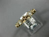 ESTATE .36CT DIAMOND 14KT ROSE GOLD 3D FLOWER FILIGREE MILGRAIN ANNIVERSARY RING