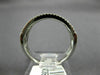 ESTATE WIDE .75CT DIAMOND 14KT WHITE GOLD 3D CLASSIC MULTI ROW ANNIVERSARY RING