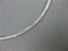 ESTATE LARGE .50CT DIAMOND 14KT WHITE GOLD CLASSIC BAR HAPPY FACE LOVE NECKLACE