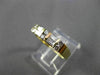 ESTATE .45CT DIAMOND 14KT YELLOW GOLD 2 ROW FLAT WEDDING ANNIVERSARY RING #4340