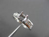 ESTATE 1.20CT DIAMOND 14KT WHITE GOLD LUCIDA SEMI MOUNT ENGAGEMENT RING #21144