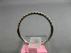 ESTATE .19CT DIAMOND 18KT WHITE GOLD SEMI ETERNITY WEDDING ANNIVERSARY RING BAND