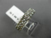 ESTATE .80CT ROUND DIAMOND 14KT WHITE GOLD 2 ROW SHARED PRONG ANNIVERSARY RING