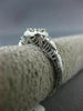 ANTIQUE .25CT DIAMOND 14KT WHITE GOLD FILIGREE SOLITAIRE ENGAGEMENT RING #9962
