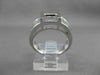 ESTATE 1.8CT DIAMOND 14K WHITE GOLD GRADUATING SEMI MOUNT ENGAGEMENT RING #21143