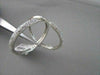 ESTATE 1.0CT DIAMOND HOOP EARRINGS 14K WHITE GOLD 30mm SIMPLY BEAUTIFUL!!!!!!!!!