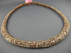 ESTATE LARGE GIA 37.02CT PINK DIAMOND 18K ROSE GOLD MULTI SHAPE CLUSTER NECKLACE