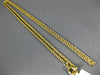 ESTATE 14KT YELLOW GOLD 3D CLASSIC ROPE CHAIN #26099