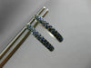 LARGE 1.57CT DIAMOND AAA SAPPHIRE & SOUTH SEA PEARL 18KT WHITE GOLD 3D EARRINGS