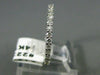 ESTATE .63CT ROUND DIAMOND 14K WHITE GOLD SHARED PRONG ETERNITY BAND RING #22354