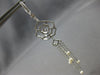 LARGE .75CT DIAMOND & AAA SOUTH SEA PEARL 18KT WHITE GOLD 3D CHANDELIER EARRINGS