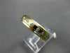 ESTATE .40CT DIAMOND ETOILE ETERNITY FLOATING 14KT YELLOW GOLD RING 6mm  #10804