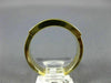 ESTATE .65CT DIAMOND 14KT YELLOW GOLD DOUBLE ROW WEDDING ANNIVERSARY RING #21317