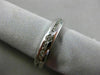 0.47CT DIAMOND 14KT WHITE GOLD 3D SEMI ETERNITY ETOILE WEDDING ANNIVERSARY RING
