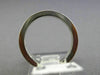 ESTATE .69CT PRINCESS DIAMOND 14KT WHITE GOLD 3D CHANNEL ANNIVERSARY RING #15831