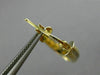 ESTATE 14KT WHITE & YELLOW GOLD CLASSIC RECTANGULAR HOOP EARRINGS #26098