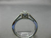 ESTATE .50CT DIAMOND 14KT WHITE GOLD CLASSIC ROUND HALO FILIGREE ENGAGEMENT RING