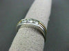 ESTATE .90CT DIAMOND 14KT W&Y GOLD CHANEL SET ANNIVERSARY /WEDDING RING #1317