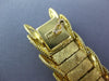 ESTATE WIDE 1.36CT DIAMOND 18KT YELLOW GOLD 3D HANDCRAFTED MULTI LEAF BRACELET