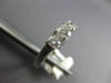 1.0CT DIAMOND 14KT WHITE GOLD CLASSIC ROUND 3 STONE LUCIDA LOVE ENGAGEMENT RING