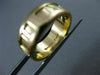 ESTATE TIFFANY & CO. 1995 18KT YELLOW GOLD ATLAS ROMAN NUMERALS RING BAND #25113