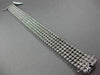 ESTATE WIDE & LONG 9.80CT ROUND DIAMOND 14K WHITE GOLD MULTI ROW TENNIS BRACELET