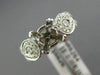 ESTATE .79CT DIAMOND 14KT WHITE GOLD 6 PRONG FILIGREE SEMI MOUNT ENGAGEMENT RING