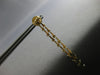 LARGE 1.72CT DIAMOND 14KT YELLOW GOLD 3D 2 ROW BY THE YARD CHANDELIER EARRINGS