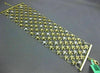 LARGE & LONG 1.30CT DIAMOND 18KT 2 TONE GOLD 3D MULTI ROW FLOWER ETOLIE BRACELET